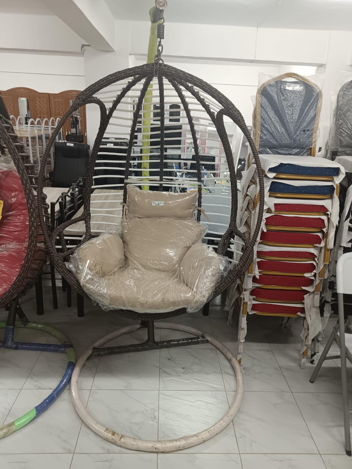 Rattan Hanging Egg Chair