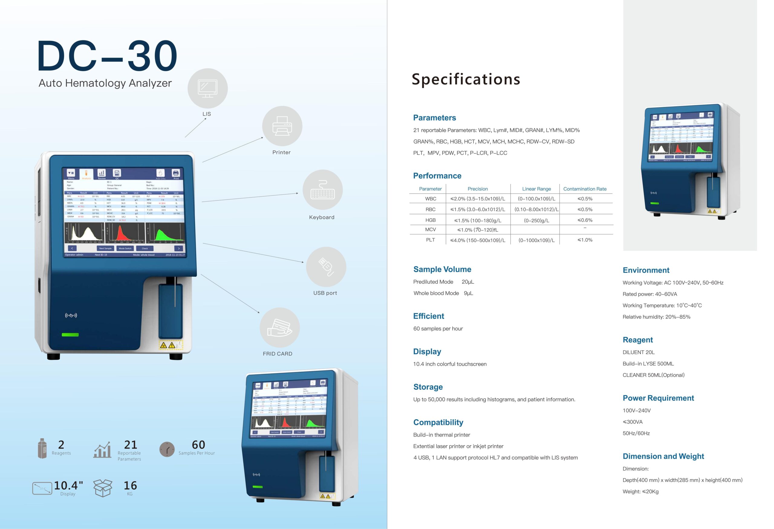 LLONGCARE DRY CHEMISTRY ANALYZER - TRAVOTECH AGENCIES