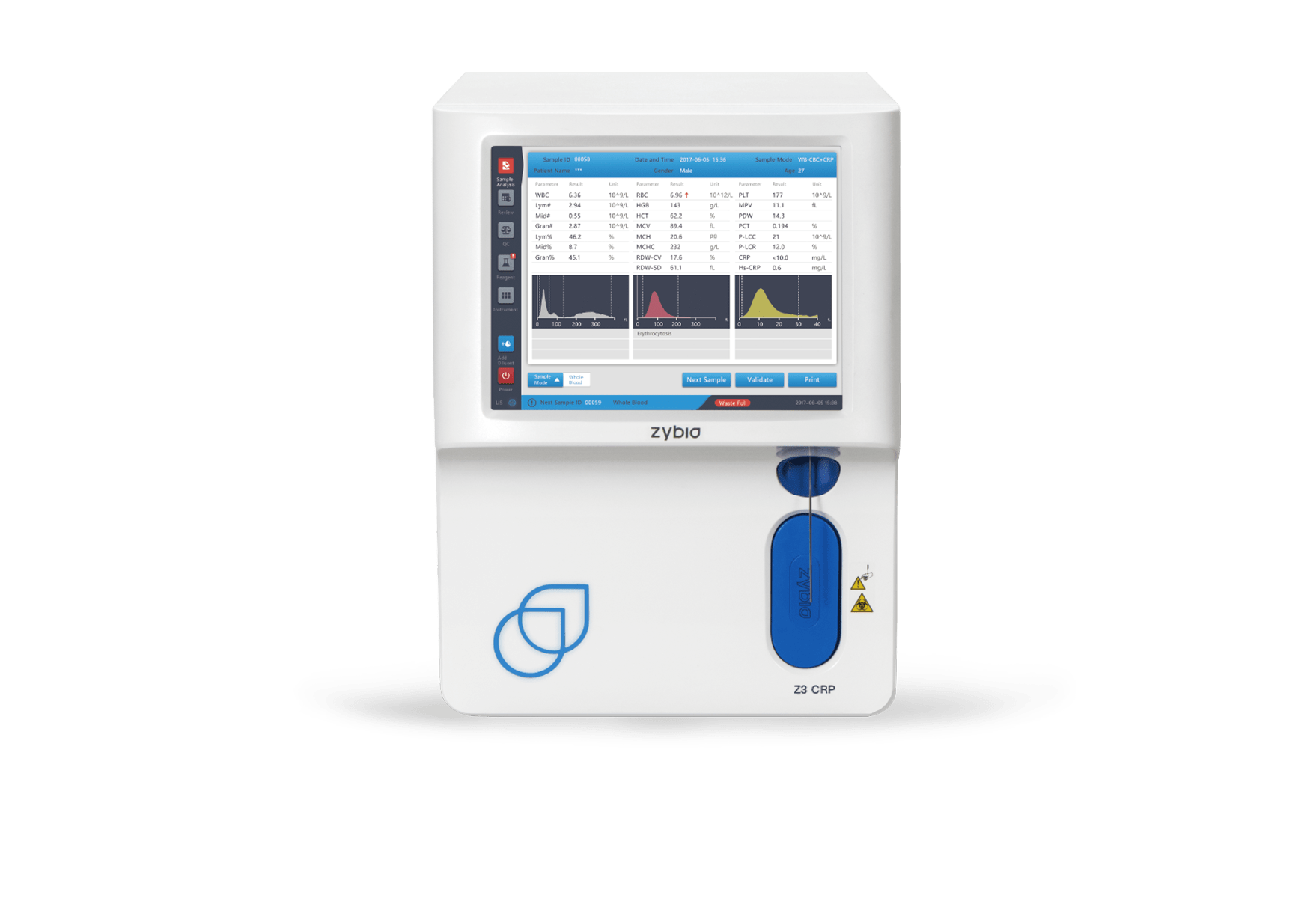 Zybio Z3 3-Part Hematology Machine - TRAVOTECH AGENCIES