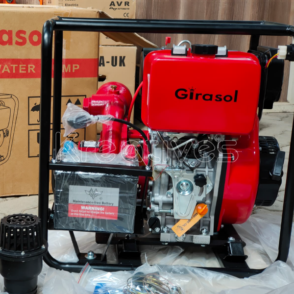 Gisarol – 7HP Diesel High Pressure Water Pump – 2", 85M Head DP20HCL/HCI-178FA