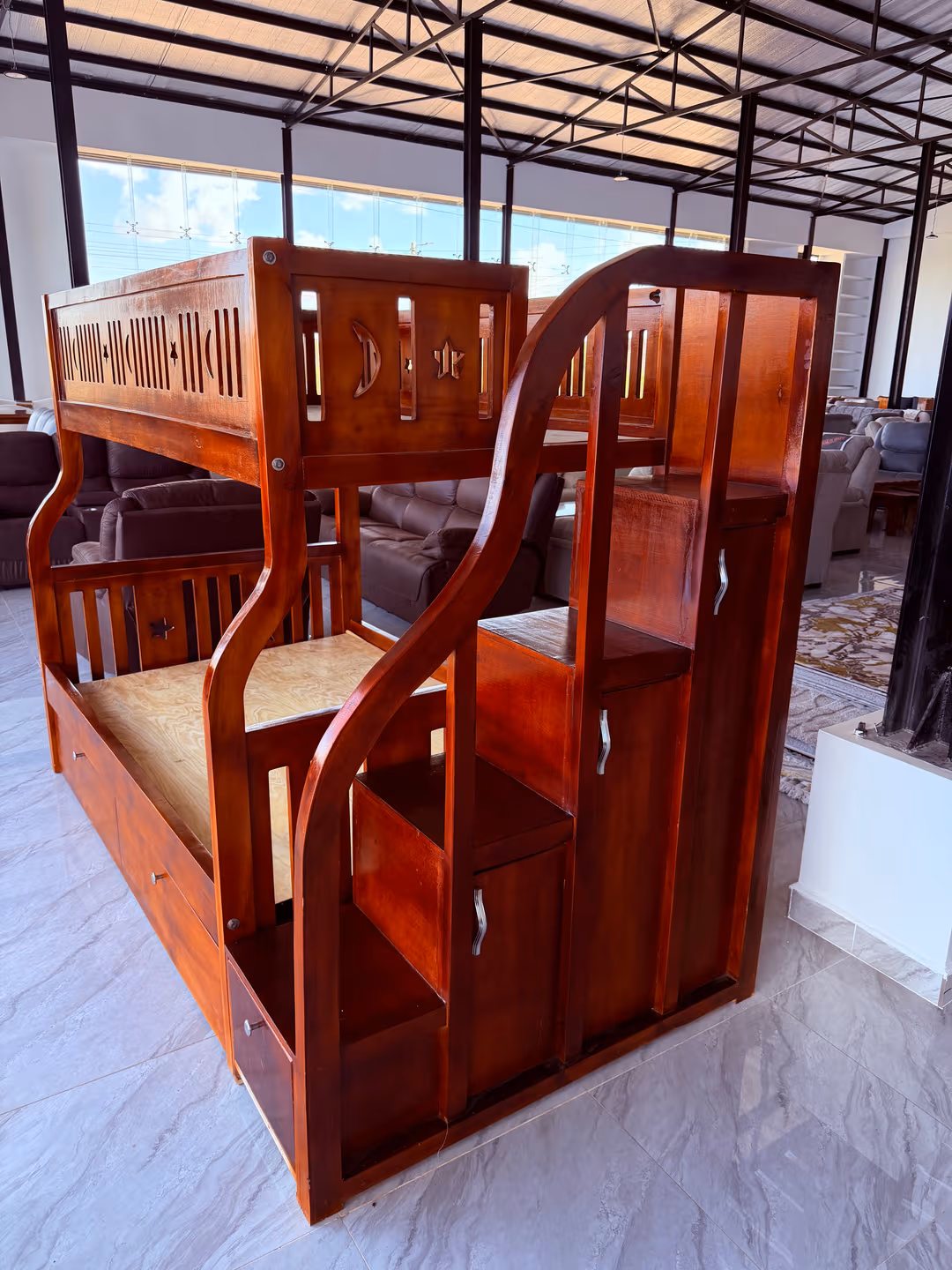 Mahogany Bunk Bed
