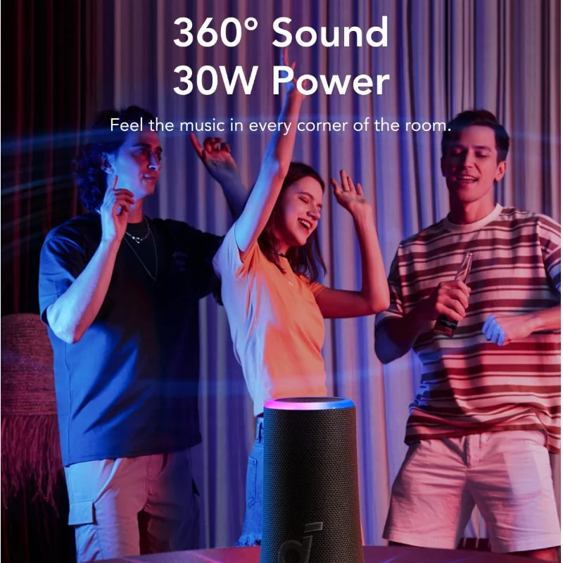 Soundcore Glow 30W 30W 360° Waterproof Speaker