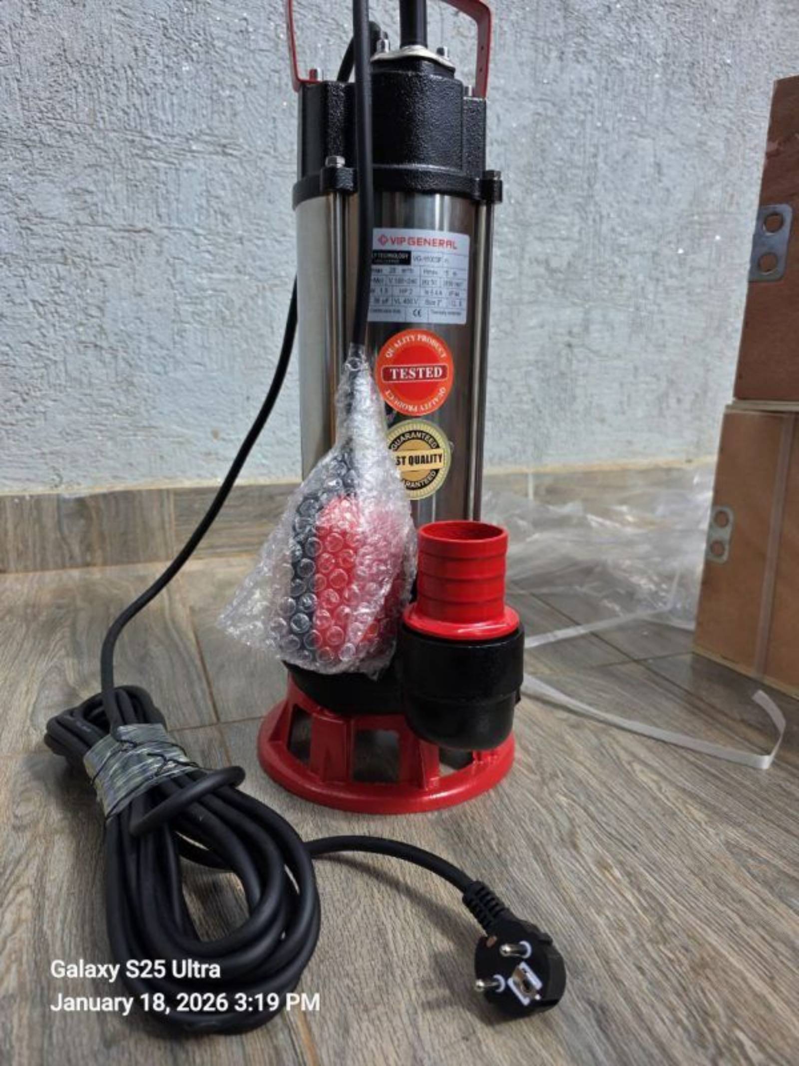General sewage pump 1.0HP(12M)